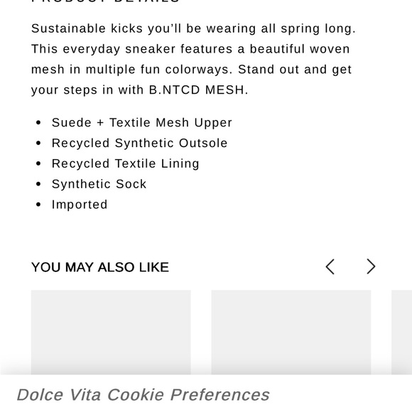 NEW! Dolce Vita Notice white mesh sneakers - Picture 11 of 11